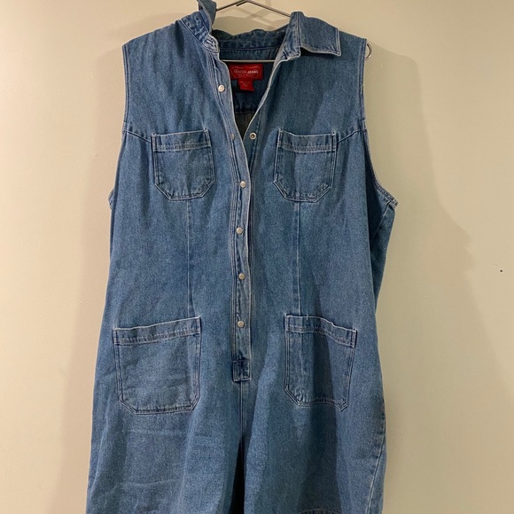 Jean romper - Picture 1 of 5